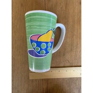 Signature Riviera Van Beers Coffee Cup Mug Flowers Plants a Garden Happiness